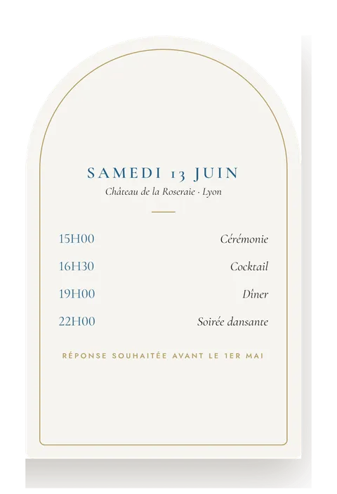 Programme Santorin, verso, format arche (aperçu de démonstration)